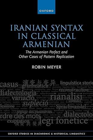 [eBook] [PDF] For Iranian Syntax in Classical Armenian 1st Edition By Robin Meyer