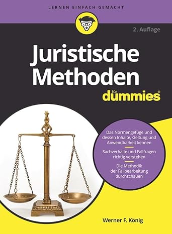 [eBook] [PDF] For {EPUB} Juristische Methoden for Dummies 1st Edition By Werner F. König