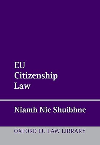 [eBook] [PDF] For EU Citizenship Law 1st Edition By Niamh Nic Shuibhne