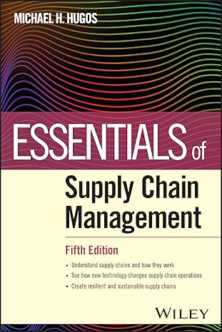 [eBook] [PDF] For {EPUB} Essentials of Supply Chain Management 5th Edition By Michael H. Hugos