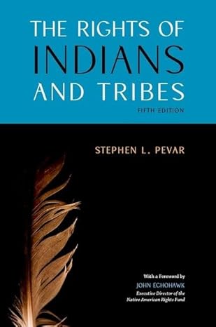 [eBook] [PDF] For The Rights of Indians and Tribes 1st Edition By Stephen Pevar