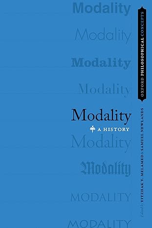 [ebook] [PDF] For Modality 1st Edition By Yitzhak Melamed