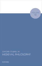 [eBook] [PDF] For Oxford Studies in Medieval Philosophy Volume 10 1st Edition By Robert Pasnau