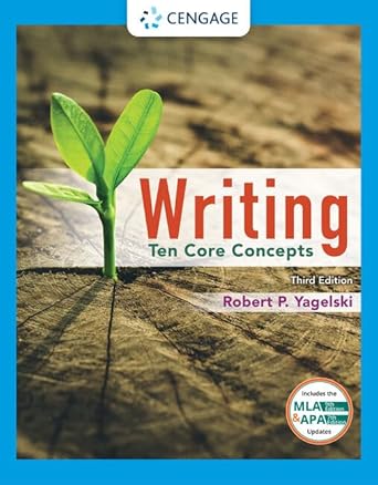 [eBook] [PDF] For Writing Ten Core Concepts 3rd Edition By Robert P. Yagelski