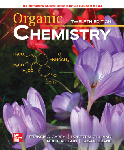 [eBook] [PDF] For Organic Chemistry 12th Edition By Francis Carey, Robert Giuliano, Neil Allison, Susan Bane