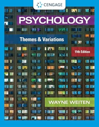 [eBook] [PDF] For Psychology Themes and Variations 11th Edition By Wayne Weiten