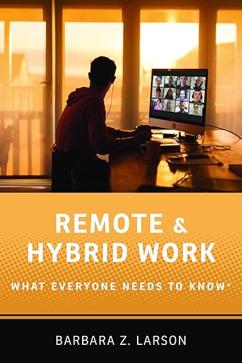 [eBook] [PDF] For Remote and Hybrid Work 1st Edition By Barbara Larson