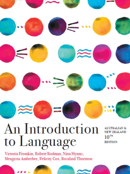 [eBook] [PDF] For An Introduction to Language 10th Edition By Victoria Fromkin, Robert Rodman, Nina Hyams